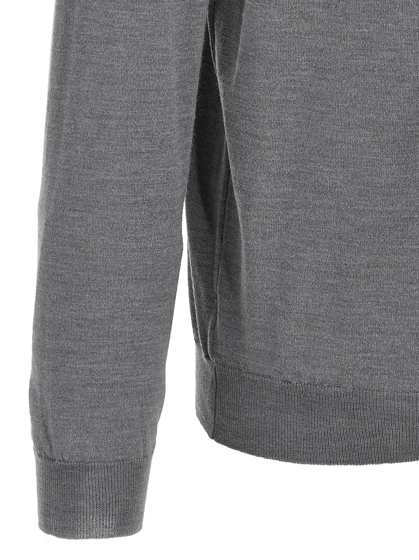 Zanone Virgin Wool Polo Shirt