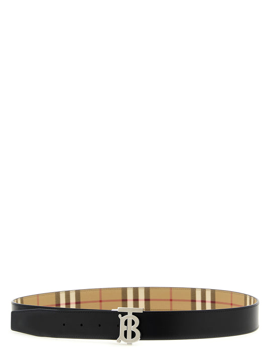 Burberry Logo Buckle Reversible Belt
