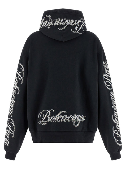 Balenciaga Cursive Hoodie