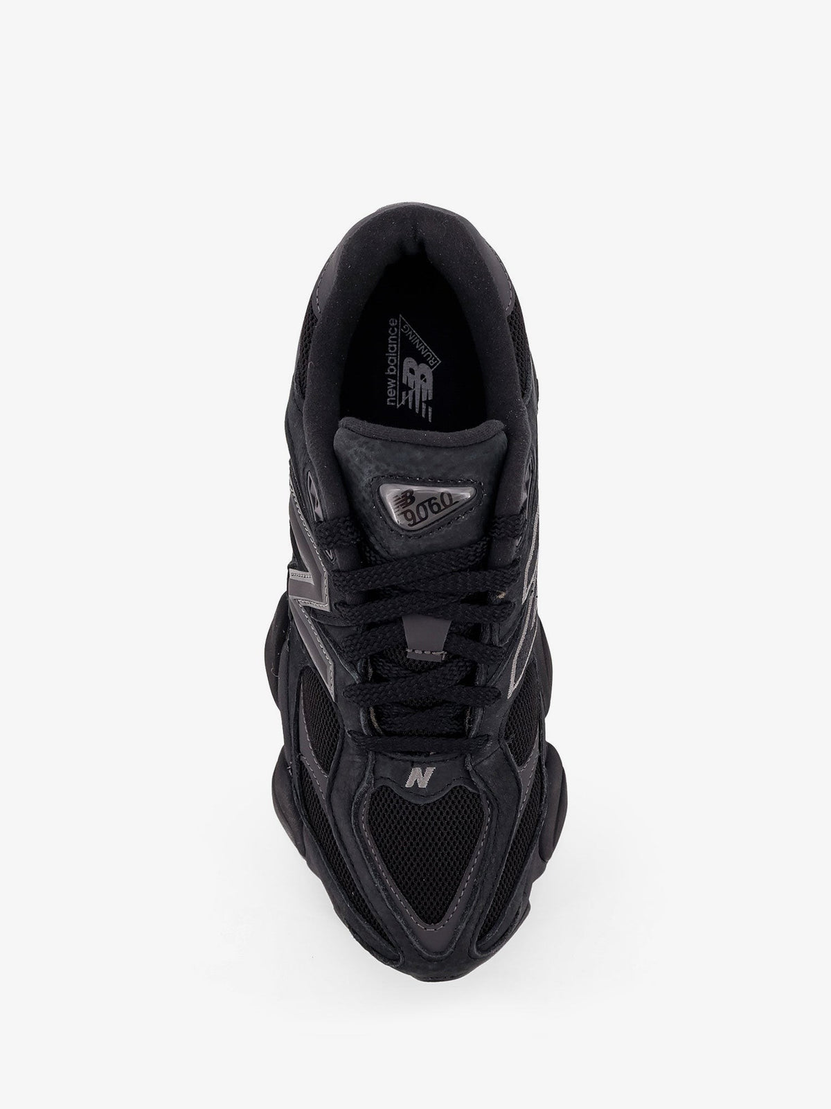 9060 mesh and leather sneakers