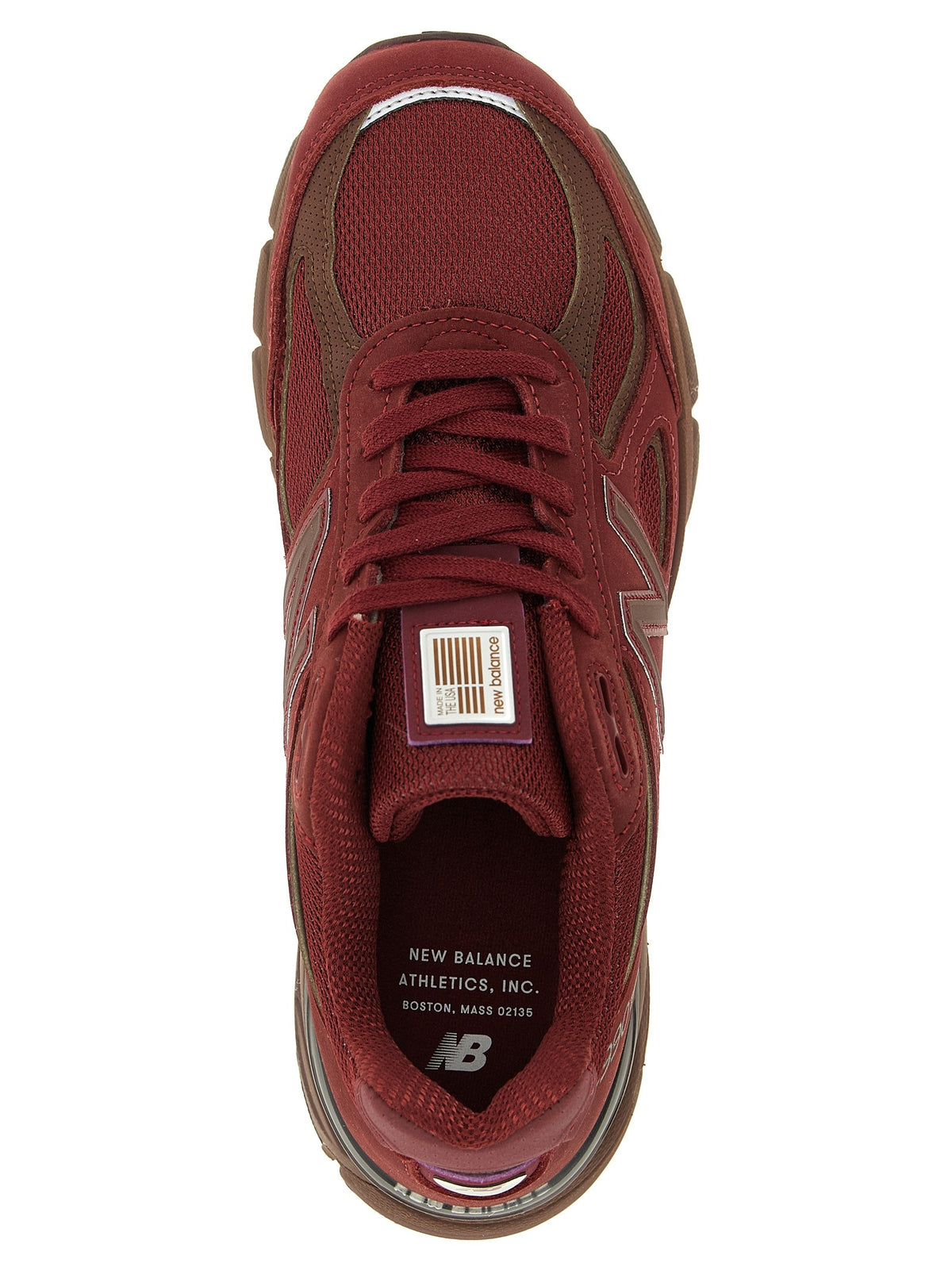 '990v4' sneakers