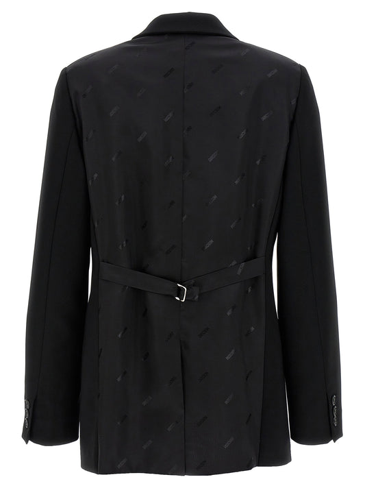 Moschino Single-breasted Martingale Blazer