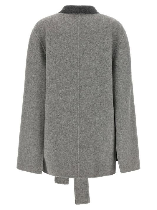 Alberta Ferretti Cardigan With Cape Sleeves