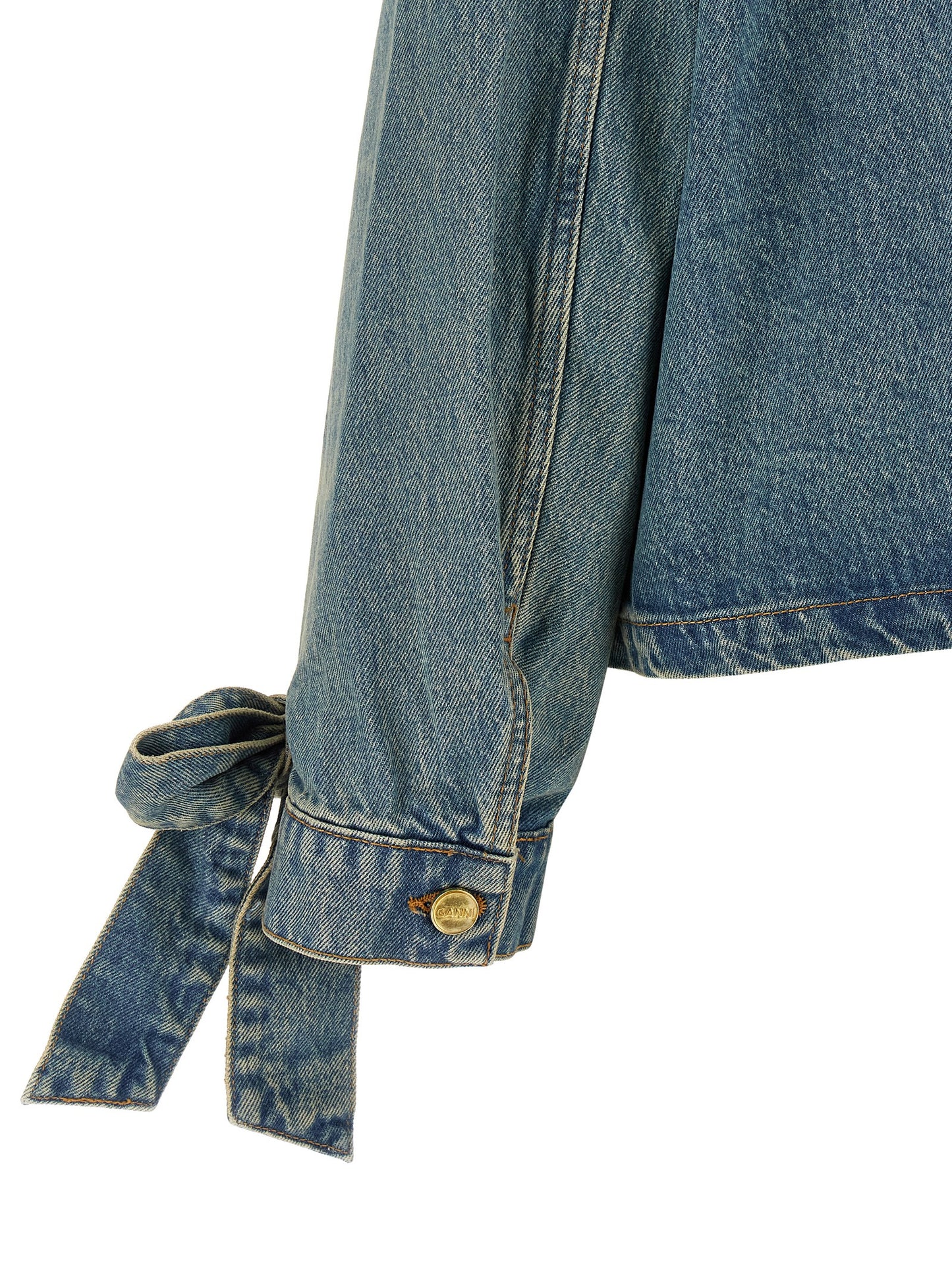 Ganni Ganni Light Rigid Denim Jacket