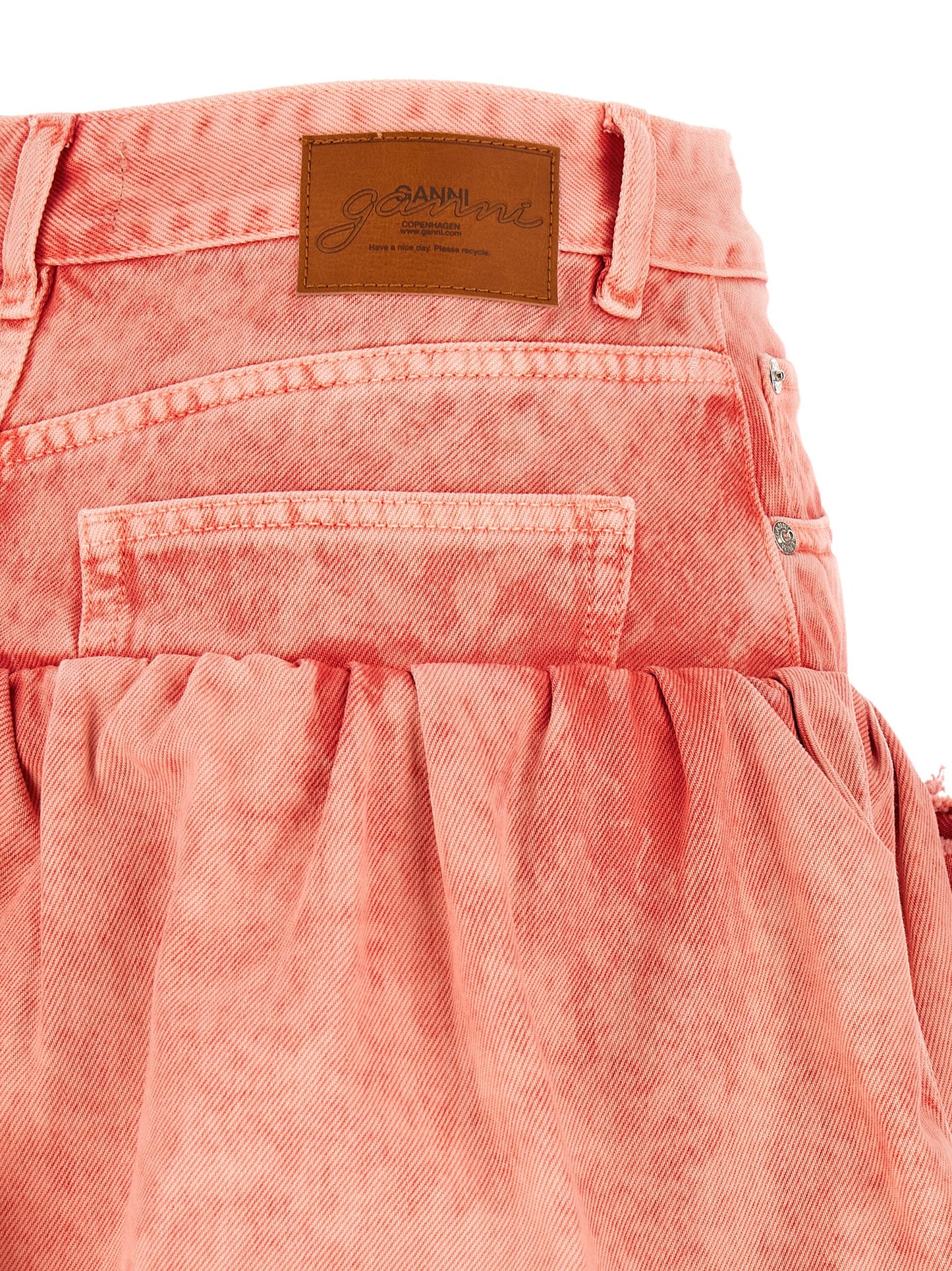 Ganni Ganni Denim Jeans Skirt