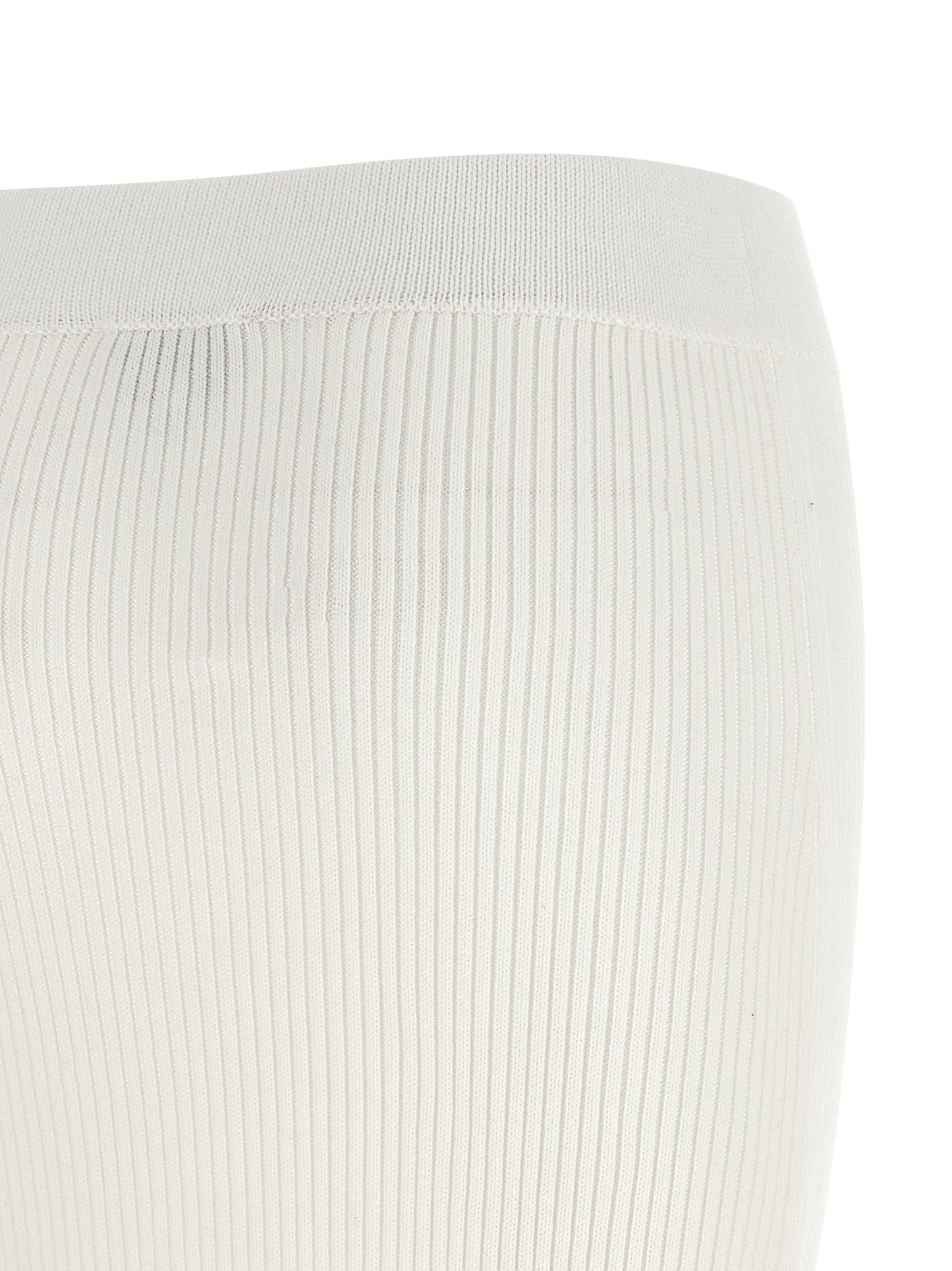 Ganni Ganni Cotton Crochet Skirt