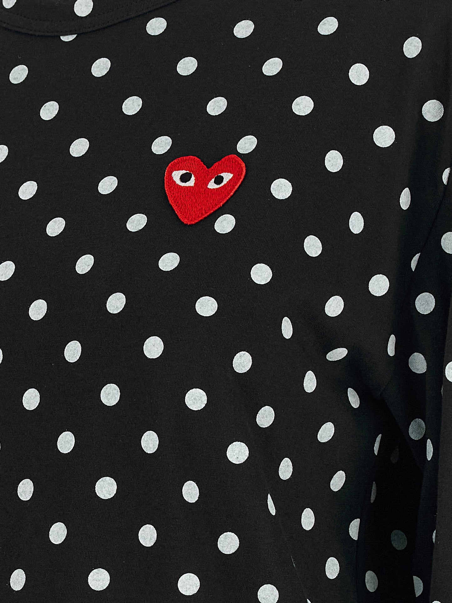 Comme Des Garçons Play Red Emblem T-shirt