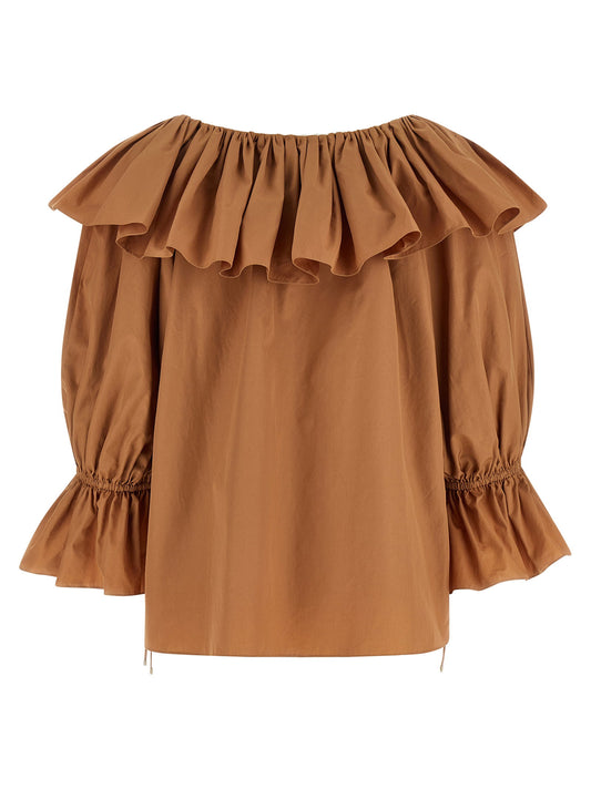 Chloé Ruffle Blouse