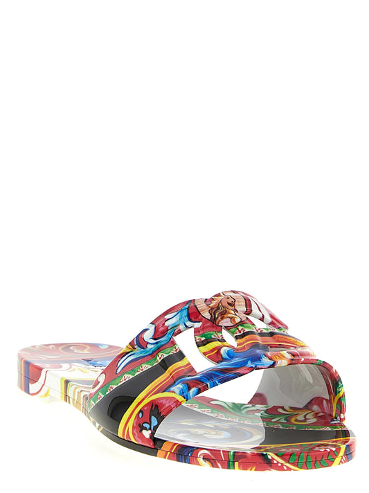 Dolce & Gabbana Bianca Slides