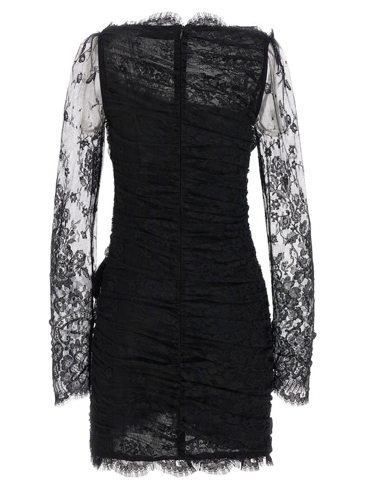 Alessandra Rich Draped Dress.