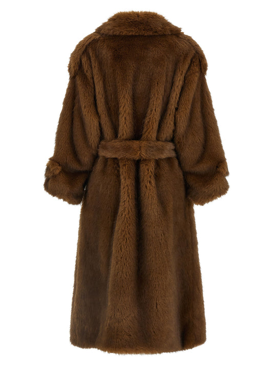 B&B Couture Farrah Eco-fur Coat