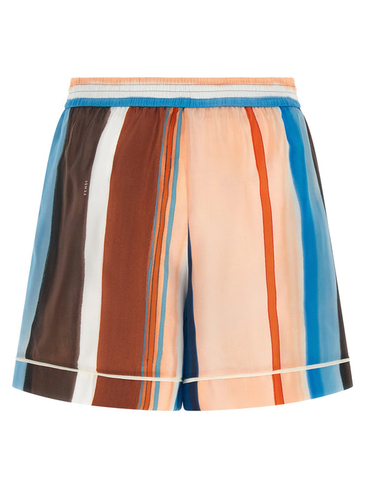 Fendi Venetian Stripes Shorts