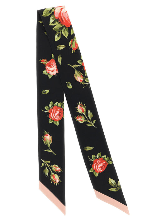 Dolce & Gabbana Bandeau Bouquet Rose