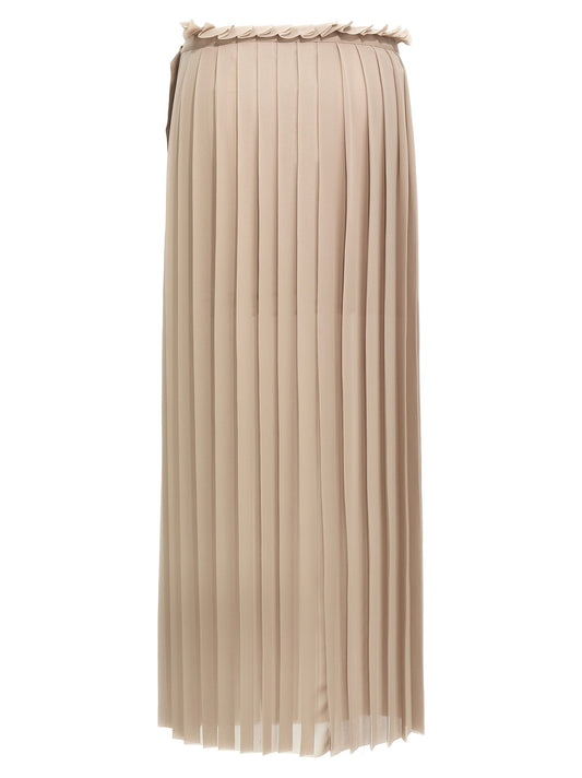 Ami Paris Pleated Skirt