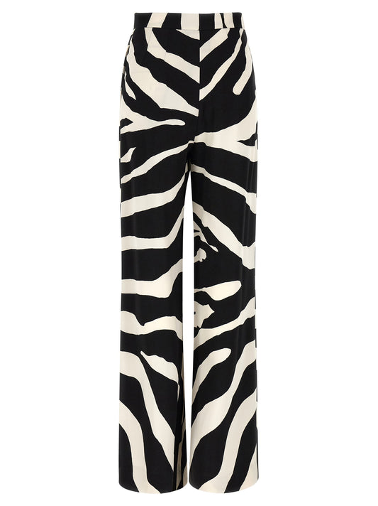 Dolce & Gabbana Zebra Print Palazzo Pants