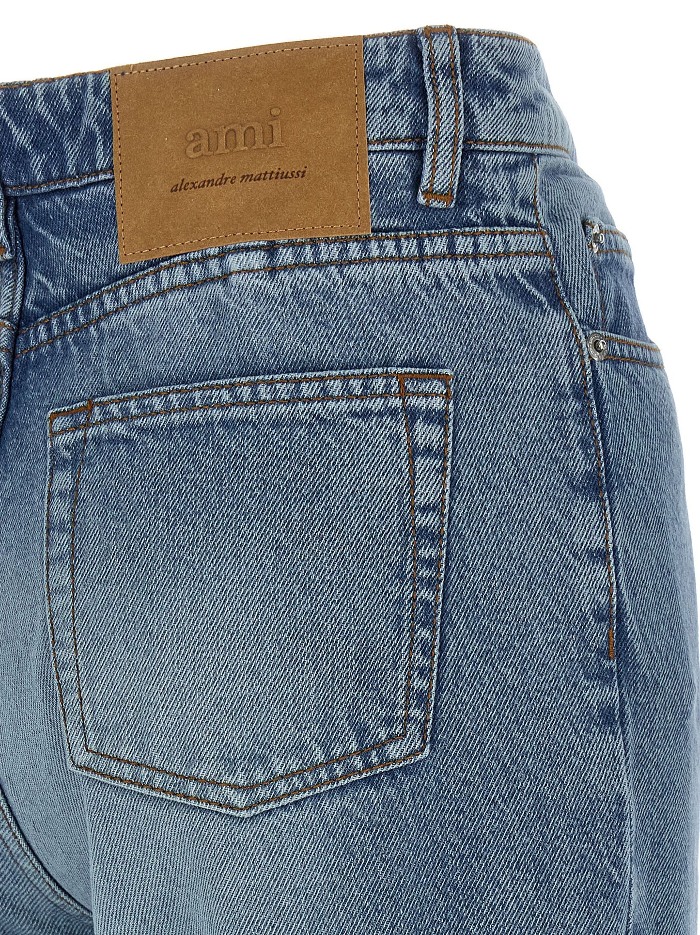 Ami Paris Flared Leg Jeans