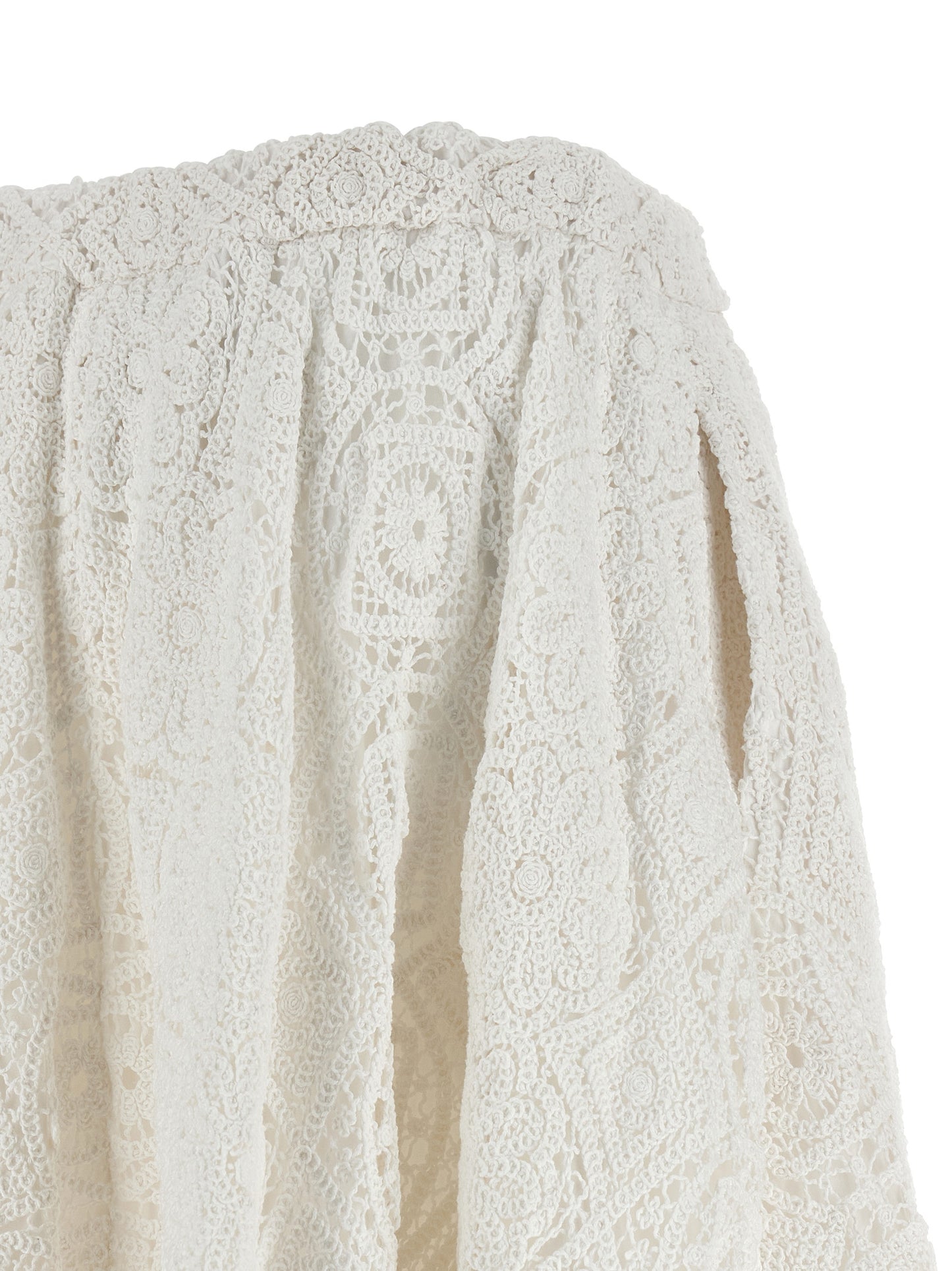 Comme Des Garcons Comme Des Garcons Macramé Skirt