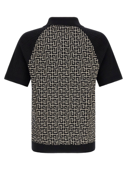 Balmain Pb Monogram Polo