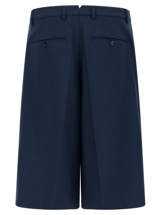 Ami Paris Fresh Wool Bermuda Shorts