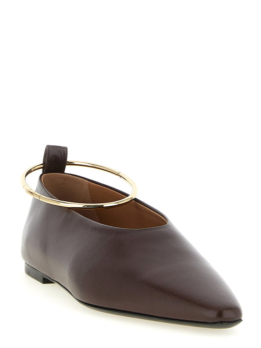 Jil Sander Ring Ballet Flats
