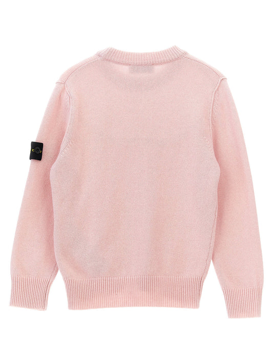 Stone Island Junior Logo Badge Sweater