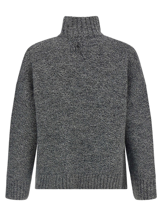 J.w.anderson Leather Patch Pocket Sweater