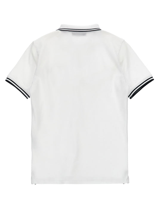 Stone Island Junior Compass Logo Polo Shirt