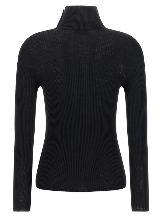 Moncler Logo Turtleneck Sweater