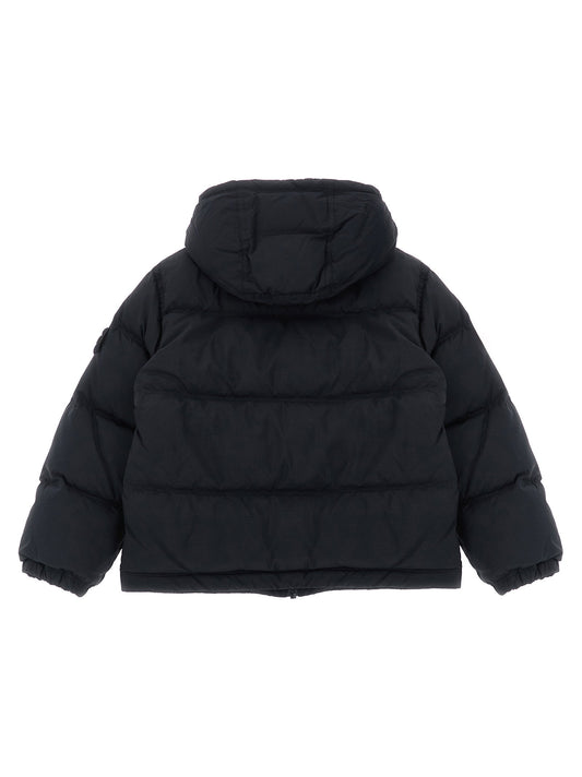 Stone Island Junior Badge Stone Island Down Jacket