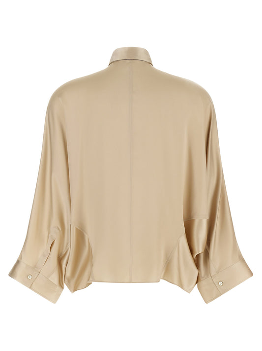 Brunello Cucinelli Monile Satin Shirt