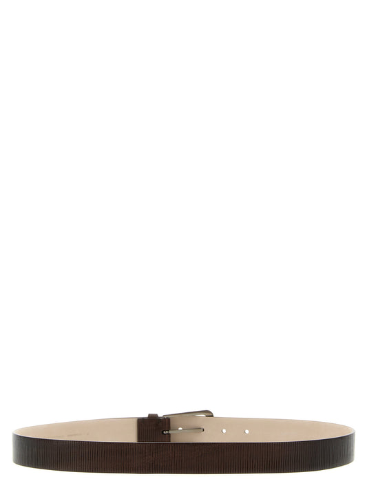Brunello Cucinelli Ribbed Belt
