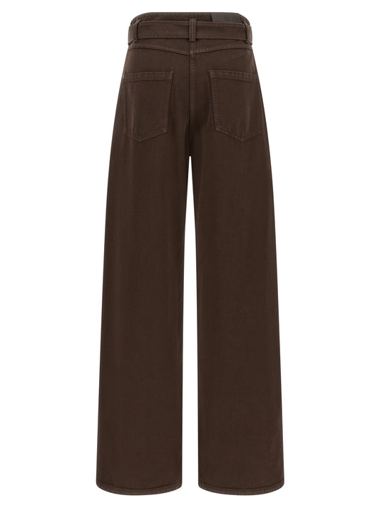 Brunello Cucinelli Belted Jeans