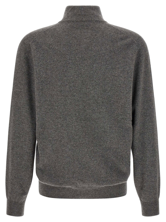 Brunello Cucinelli Half-zip Cashmere Sweater