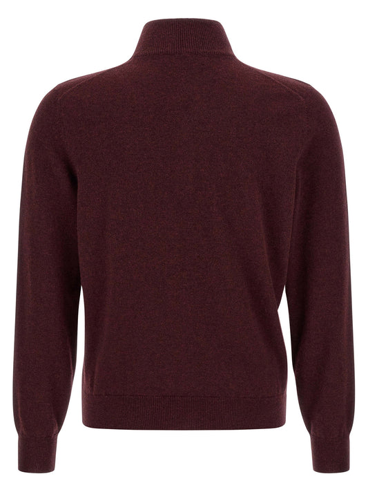 Brunello Cucinelli Half-zip Cashmere Sweater