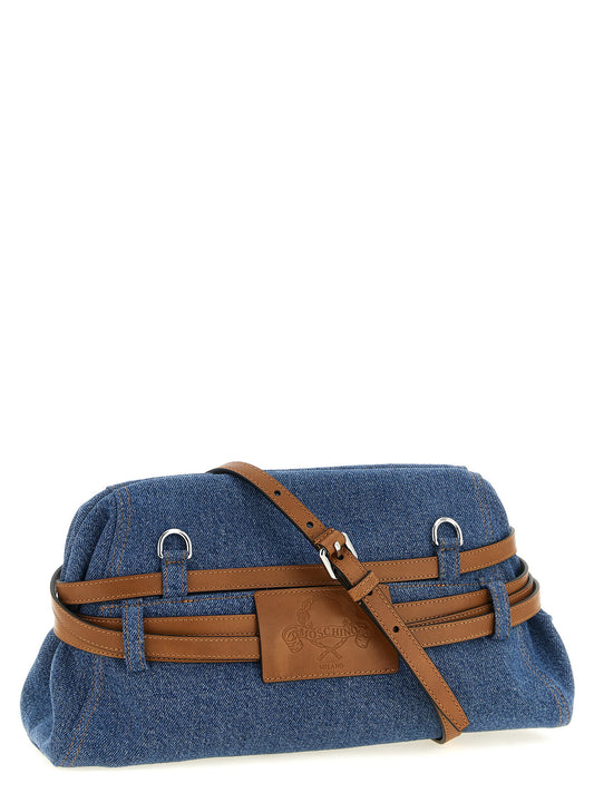 Moschino Tie Me Big Clutch