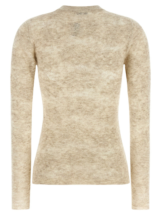 Brunello Cucinelli Flower Lace Sweater