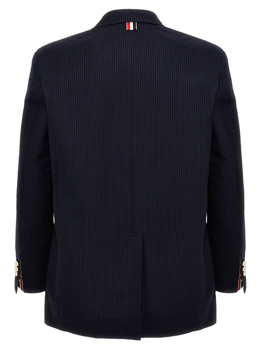 جاكيت بليزر منفوخ بقصة مفردة من Thom Browne