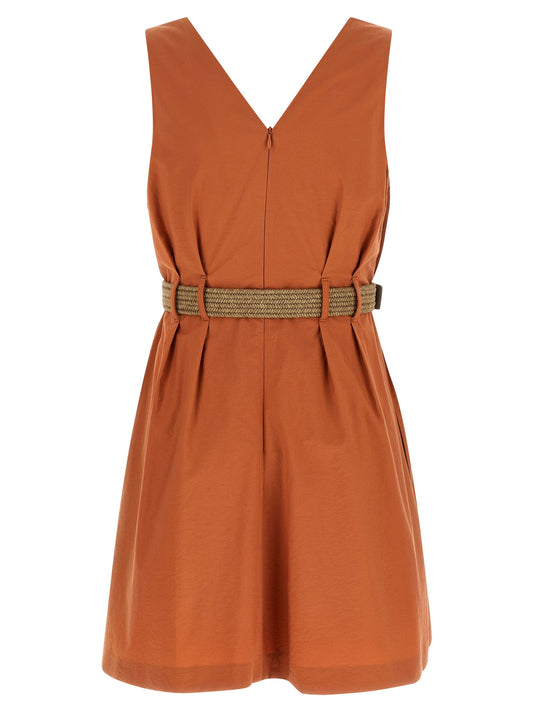 Brunello Cucinelli Texture Twill Dress