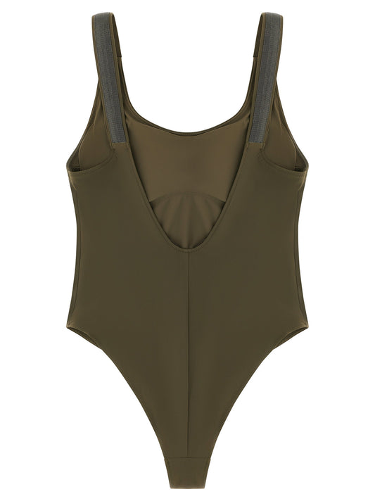 Brunello Cucinelli Precious Details One-piece Swimsuit