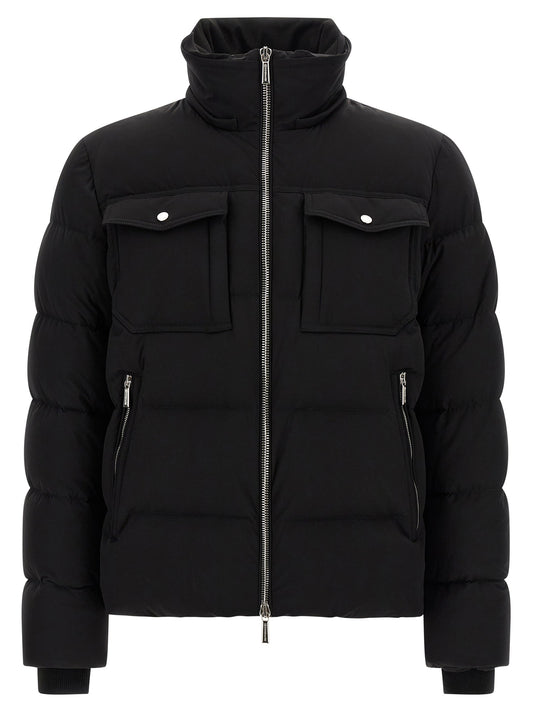 Moorer Alarick Bomber Jacket - Acqua Line