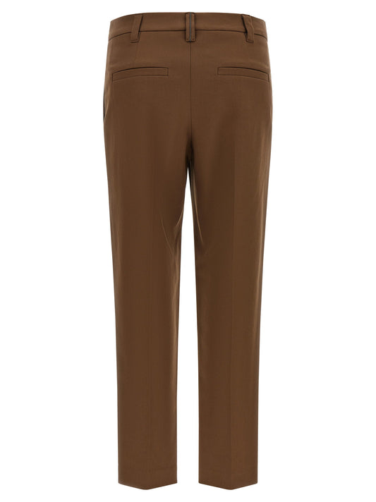 Brunello Cucinelli Monile Cotton Pants