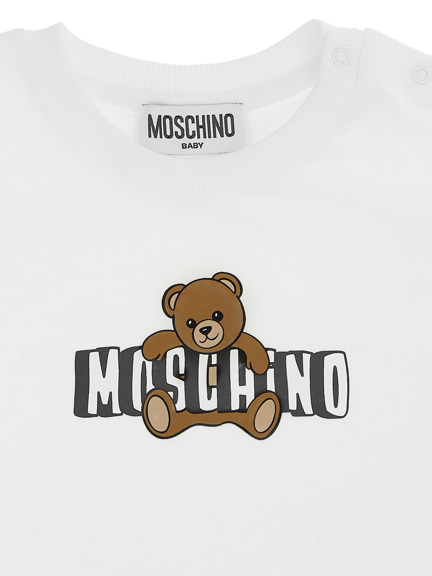 Moschino Baby Moschino Baby Moschino Teddy Bear T-shirt + Bermuda Suits
