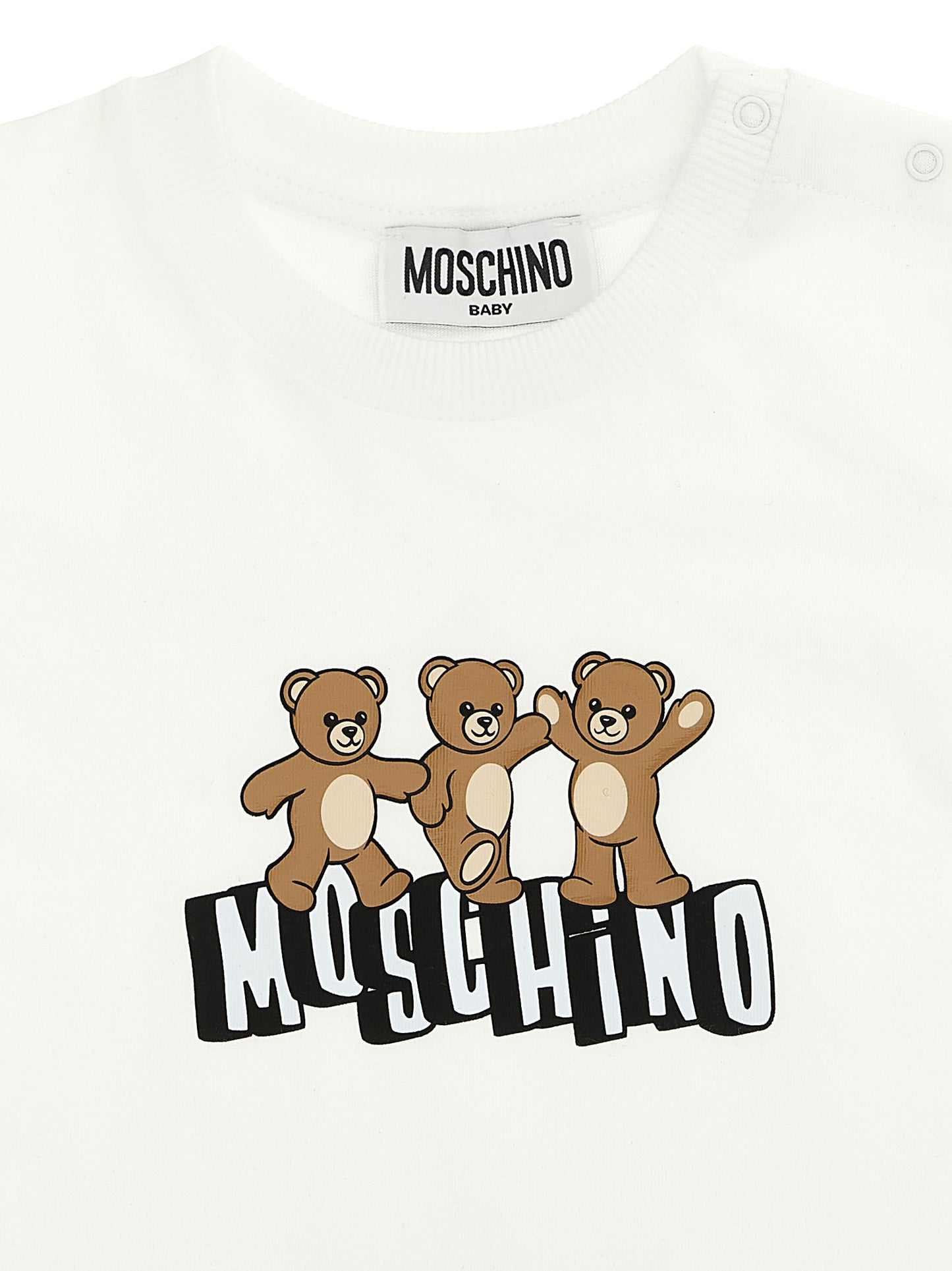 Moschino Baby Moschino Baby Moschino Teddy Bear T-shirt + Bermuda Suits