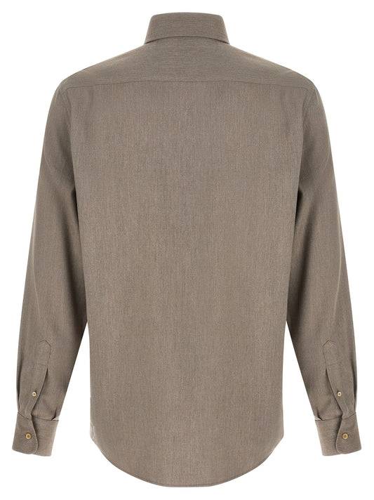 Brunello Cucinelli Herringbone Shirt