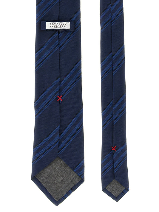 ربطة عنق مخططة من Brunello Cucinelli