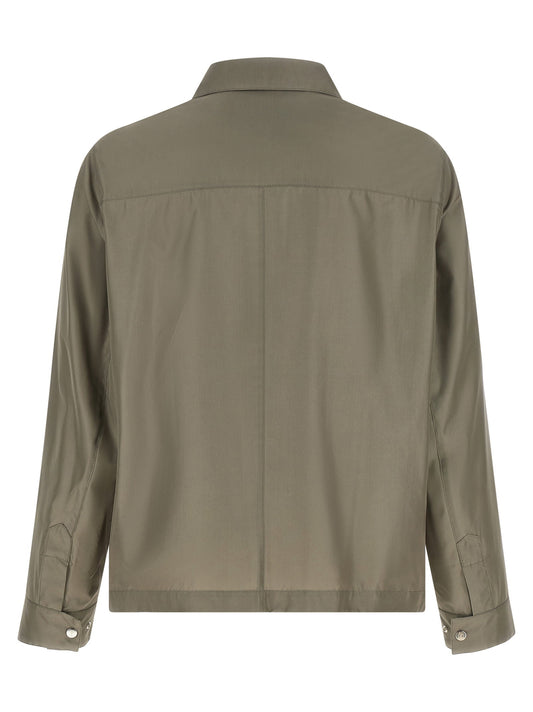 Brunello Cucinelli Membrane Silk Jacket