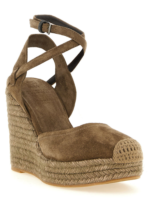Brunello Cucinelli Precious Loop Espadrilles