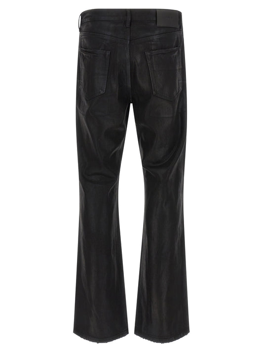 Purple P026 Rinsed Foil Boot Jeans