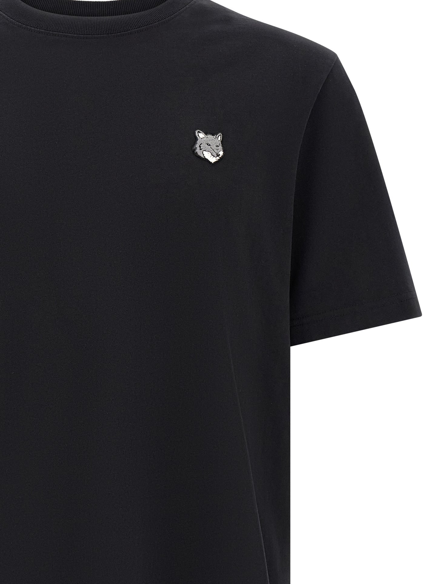 Maison Kitsuné Maison Kitsuné Grey Fox Head T-shirt