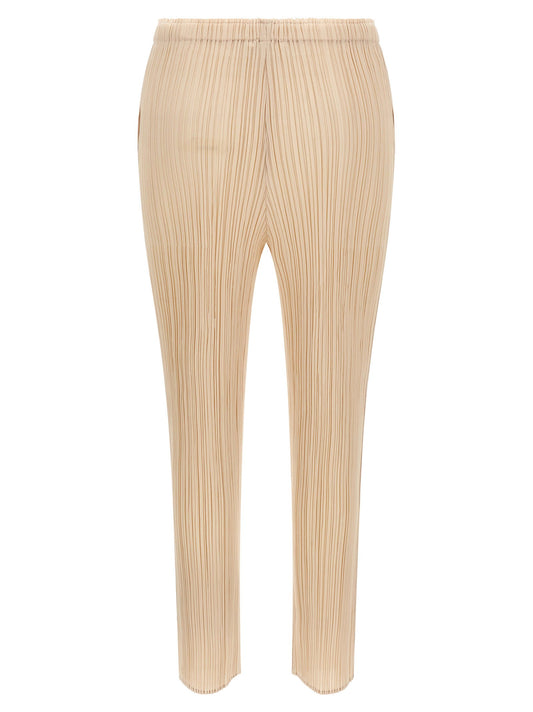 Pleats Please Issey Miyake Monthly Colors: July Pants